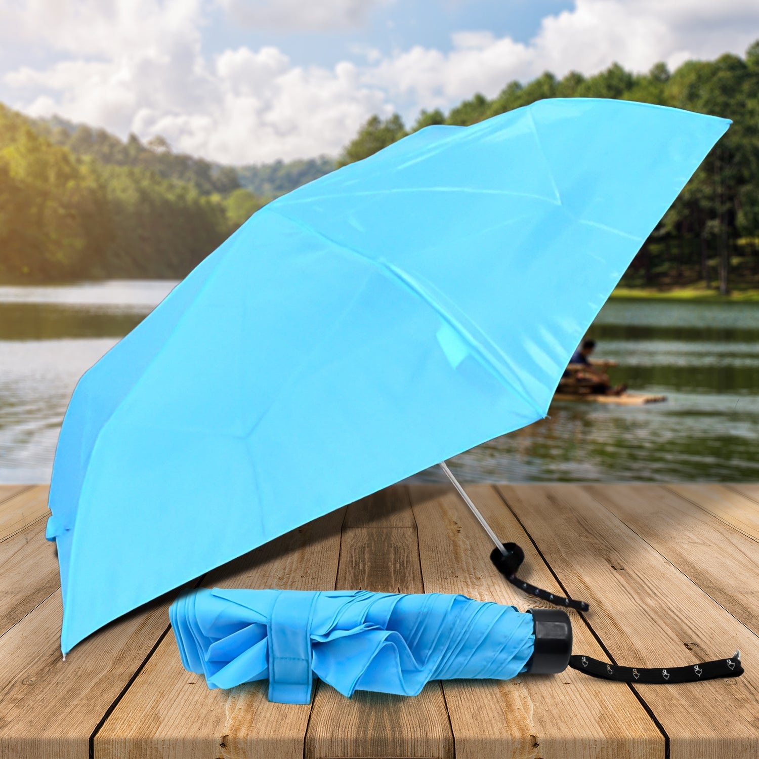 3-Fold Umbrella Summer Sun and Rain Protection Foldable Cute Umbrella || UV Protection Rain Sun Umbrella || Travel Accessories || Umbrella for Children, Girls, and Boys (1 Pc)  3-Fold Umbrella Summer Sun and Rain Protection Foldable Cute Umbrella || UV Protection Rain Sun Umbrella || Travel Accessories || Umbrella for Children, Girls, and Boys (1 Pc)